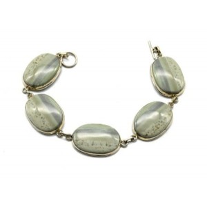 Браслет яшма уральская, 21см