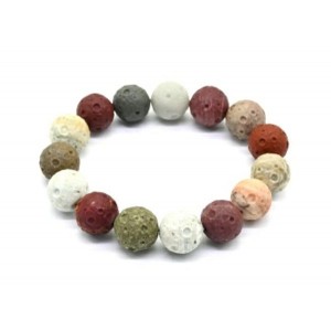 Браслет из яшмы Луна шарик 15мм, 40,4г