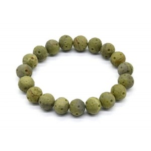 Браслет из яшмы Луна шарик 12мм, 24,5г