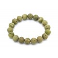 Браслет из яшмы Луна шарик 11мм, 21,8г