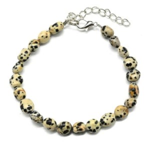 Браслет из яшмы перепелиной галтовка 6*8мм, 19см