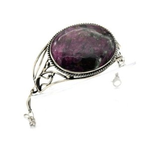 Браслет эвдиалит  "Овал", 18 см