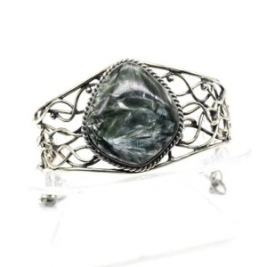 Браслет серафинит, 18 см