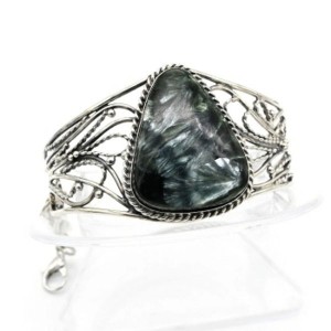 Браслет серафинит, 18,5 см