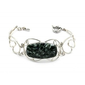 Браслет серафинит, 20см.