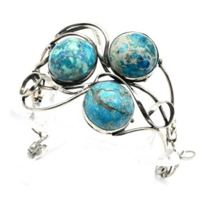 Браслет варисцит, 19 см.