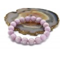 Браслет из Кунцита шарик 10мм, 34г