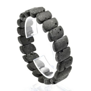 Браслет русалка 18*11мм из лавы, 18см Браслет русалка 18*11мм из лавы, 18см