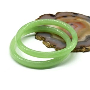 Браслет круглый из муранского стекла ширина 8мм цвет салатовый (иск.) Браслет круглый из муранского стекла ширина 8мм цвет салатовый (иск.)