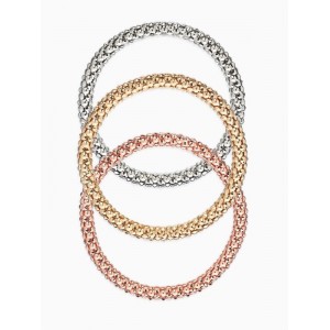 Браслет цепочка «Стиль. Плетение», набор 3 шт. тянется, d=7 см, цветной Браслет цепочка «Стиль. Плетение», набор 3 шт. тянется, d=7 см, цветной