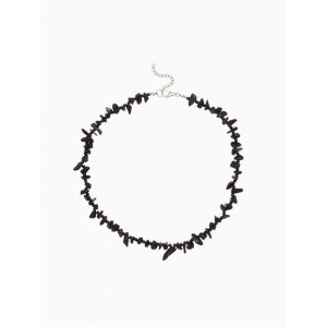 Ожерелье, 20 см, чёрно-серое