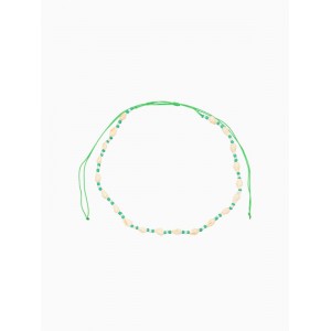 Ожерелье «Халия», длина 35 см, зелёное