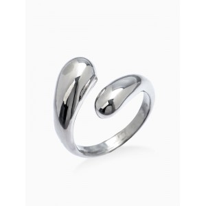 Кольцо "Капли БО", цвет золото безразмерное Кольцо "Капли БО", цвет золото безразмерное