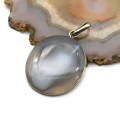 Кулон агат бразильский "Овал" 30*33мм.