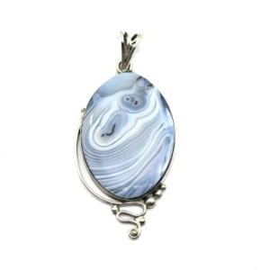 Кулон из агата тиманского 28*47мм