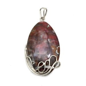 Кулон агат 35*57мм.