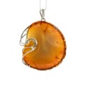 Кулон агат 55*59мм.