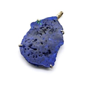 Кулон азурит 31*45мм.
