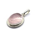 Кулон морганит (берилл розовый) 16*19мм
