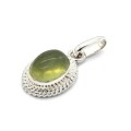 Кулон гелиодор (берилл) 12*14мм.
