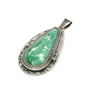 Кулон амазонит 24*40мм