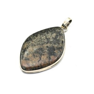 Кулон амазонит 28*41мм.