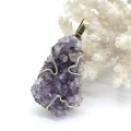 Кулон аметист друза 23*34мм. Кулон аметист друза 23*34мм.