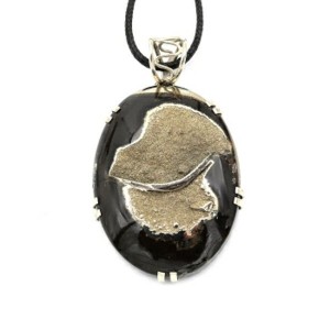 Кулон аммонит 36*49мм.