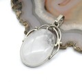 Кулон горный хрусталь 27*40мм.