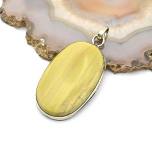 Кулон офиокальцит 22*33мм.