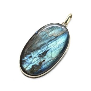 Кулон лабрадор "Овал" 29*49мм.