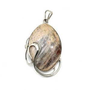 Кулон солнечный камень 34*49мм Кулон солнечный камень 34*49мм