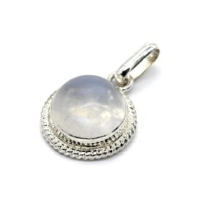 Кулон адуляр (лунный камень) 16мм.