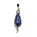 Кулон лазурит 14*46мм.