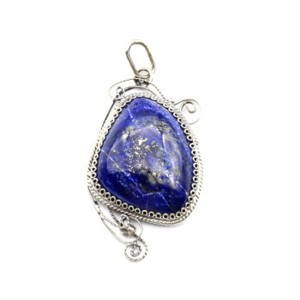 Кулон лазурит 26*40мм.