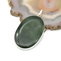 Кулон нефрит 29*43мм.