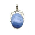 Кулон тенгизит "Овал" 28*41мм