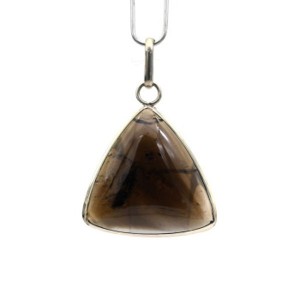 Кулон раухтопаз "Грация" 28*29мм.