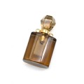 Парфюмерный флакон-кулон из раухтопаза 18*12*36мм (иск.)