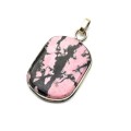 Кулон родонит 22*29мм. Кулон родонит 22*29мм.