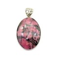 Кулон родонит 33*44мм.