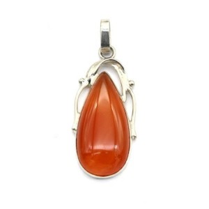 Кулон сердолик 18*39мм