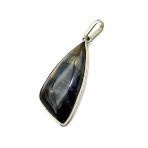 Кулон соколиный глаз 16*36мм