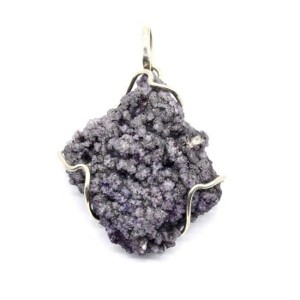 Кулон халцедон виноградный 34*37мм.