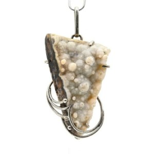 Кулон халцедон 30*50мм