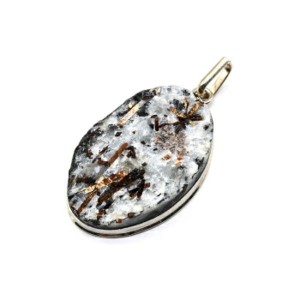 Кулон астрофиллит 25*37мм.