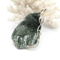 Кулон серафинит 34*49мм.