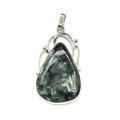 Кулон серафинит 25*41мм.