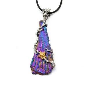 Кулон кианит 27*66мм.