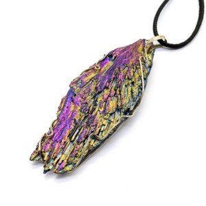 Кулон кианит 31*80мм.